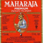 Indian Beer Bottle 12oz I Maharaja Pilsner I $5